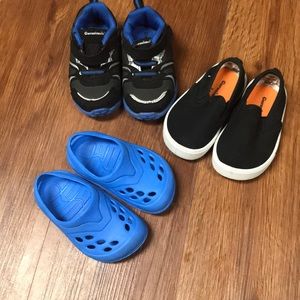 Bundle of 3 pair baby boys shoes